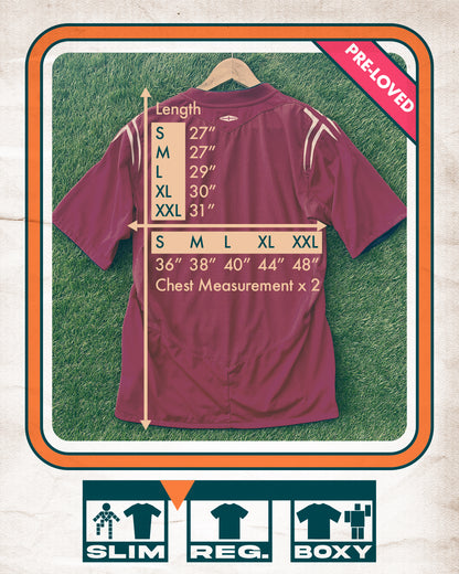 England Away Football Shirt (A) | 2004-2006 | Umbro | Men's