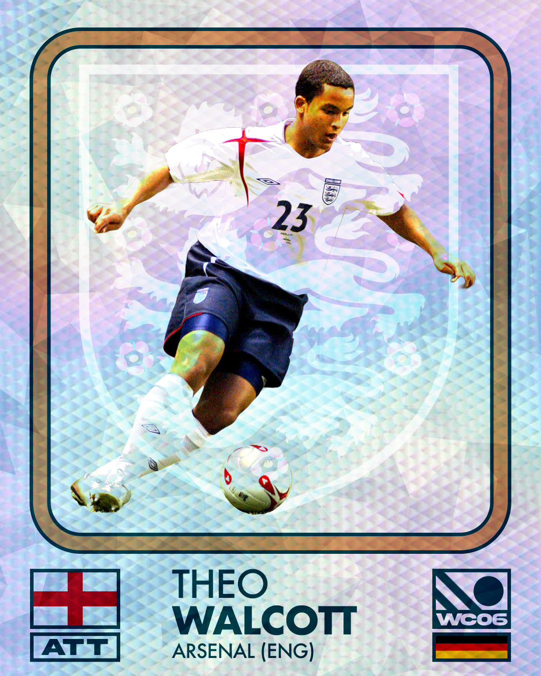 England Home Football Shirt (H) | 2006-2008 | Umbro | Men's