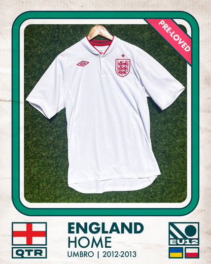 England Home Football Shirt (H) | 2012-2013 | Umbro | Men's