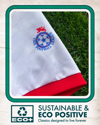 Blackburn Rovers Home Football Shirt (H) | 1988-1989 | Ellgren | Men's | M 36"
