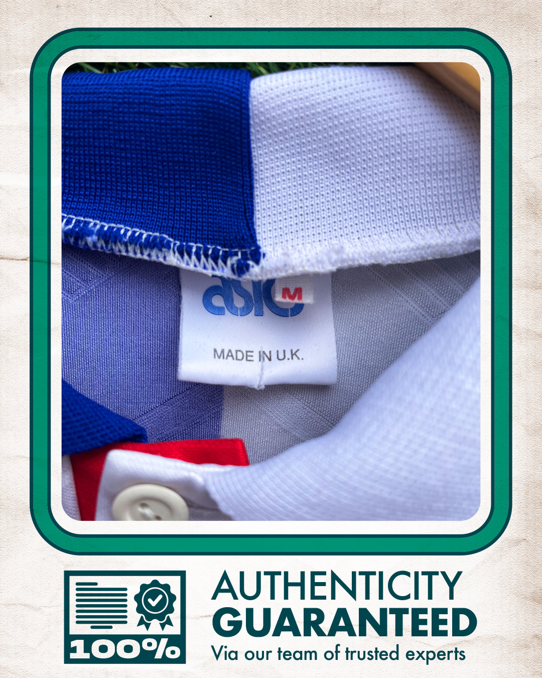 Blackburn Rovers Home Football Shirt (H) | 1992-1993 | Asics | Men's | M 40"