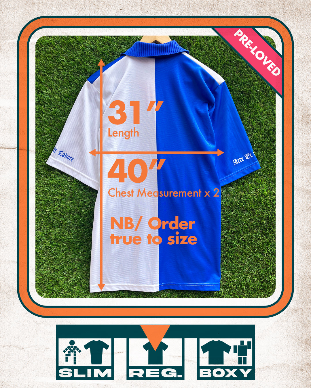 Blackburn Rovers Home Football Shirt (H) | 1995-1996 | Asics | Men's | M 40"