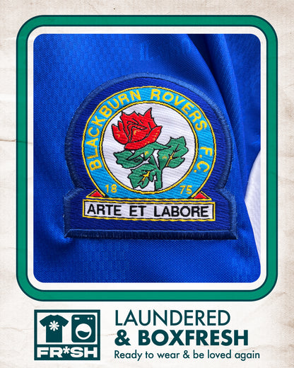 Blackburn Rovers Home Football Shirt (H) | 1996-1998 | Asics | Men's | M 40"