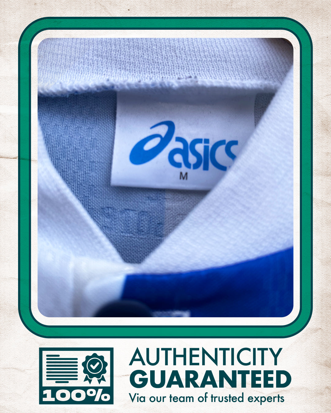Blackburn Rovers Home Football Shirt (H) | 1996-1998 | Asics | Men's | M 40"